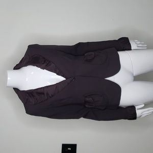 Marc Jacobs Dark Plum Suit Blazer Size 4